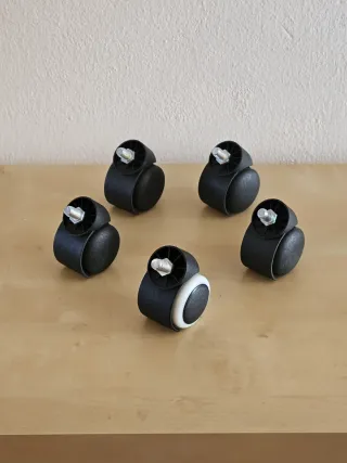 Sedia ergonomica con ruote