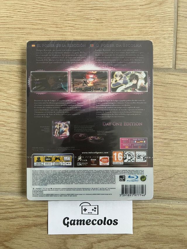 Tales of Xillia 2 Day One Edition PS3 NUEVO