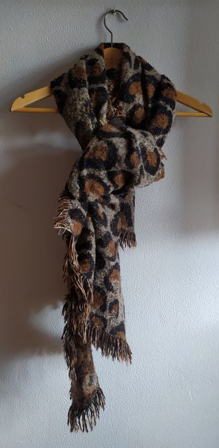 Bufanda Chal, estampado animal, Animal Print