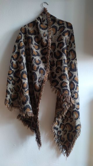 Bufanda Chal, estampado animal, Animal Print
