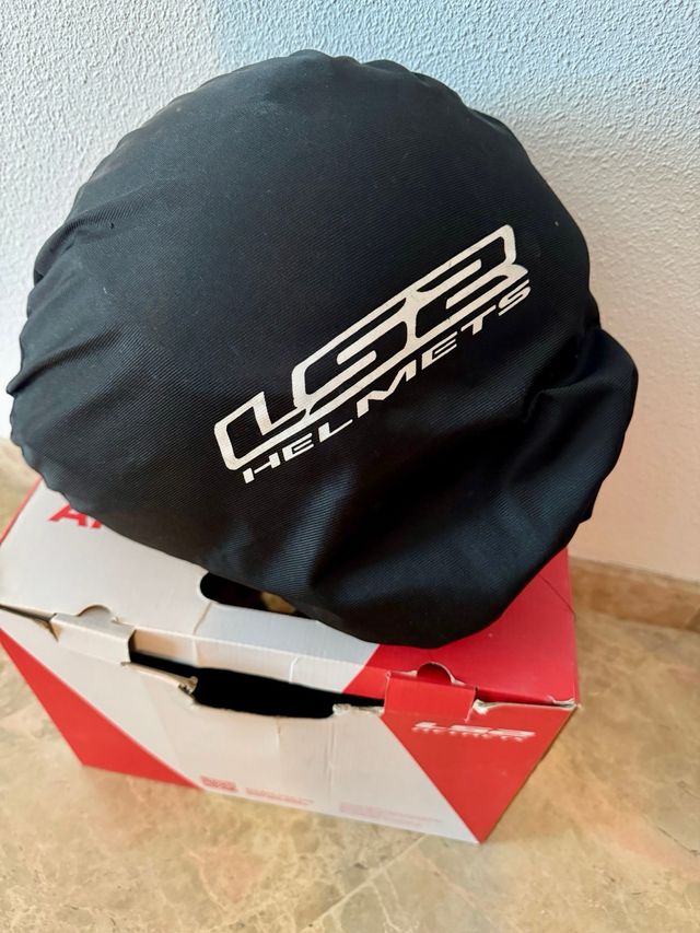 Casco Moto JET LS2 Strobe negro (XS)