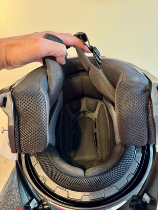 Casco Moto JET LS2 Strobe negro (XS)