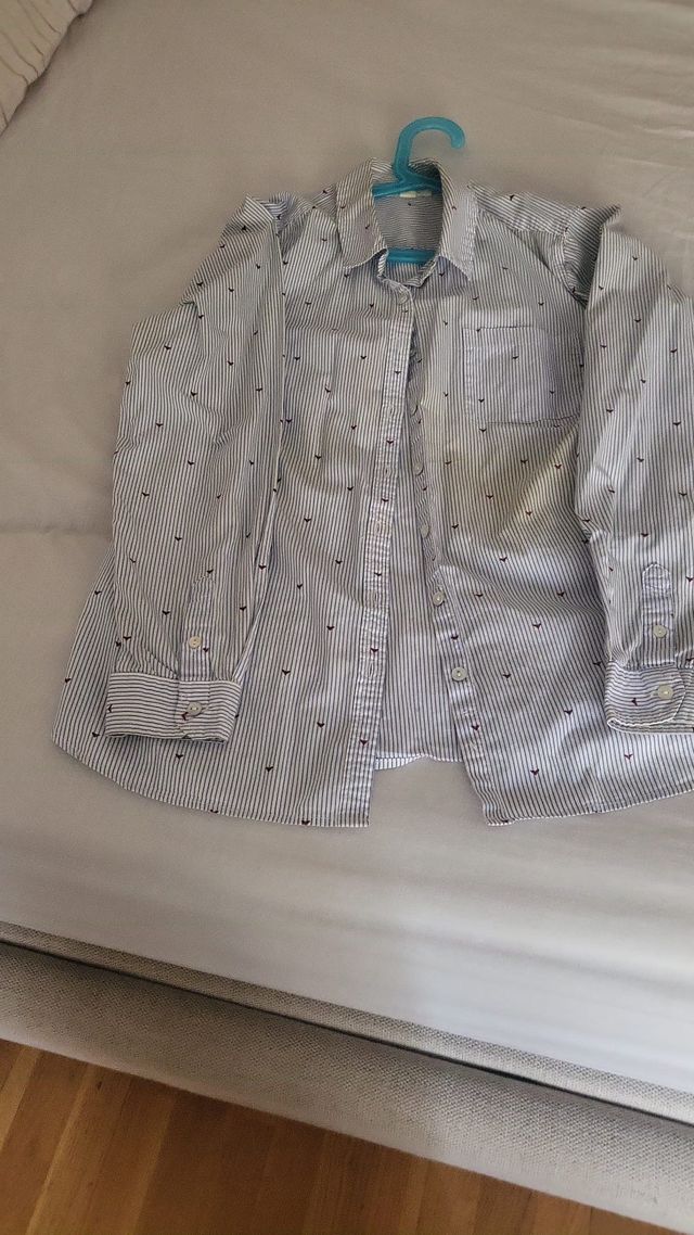 Camisa de rayas para mujer