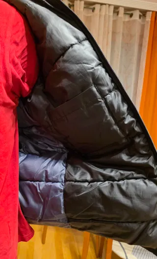 Parka Jack & Jones Talla 14 Años Negra