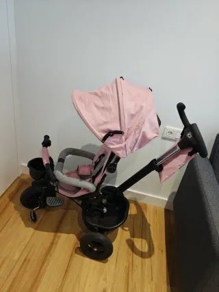 Triciclo Kinderkraft Rosa Evolutivo