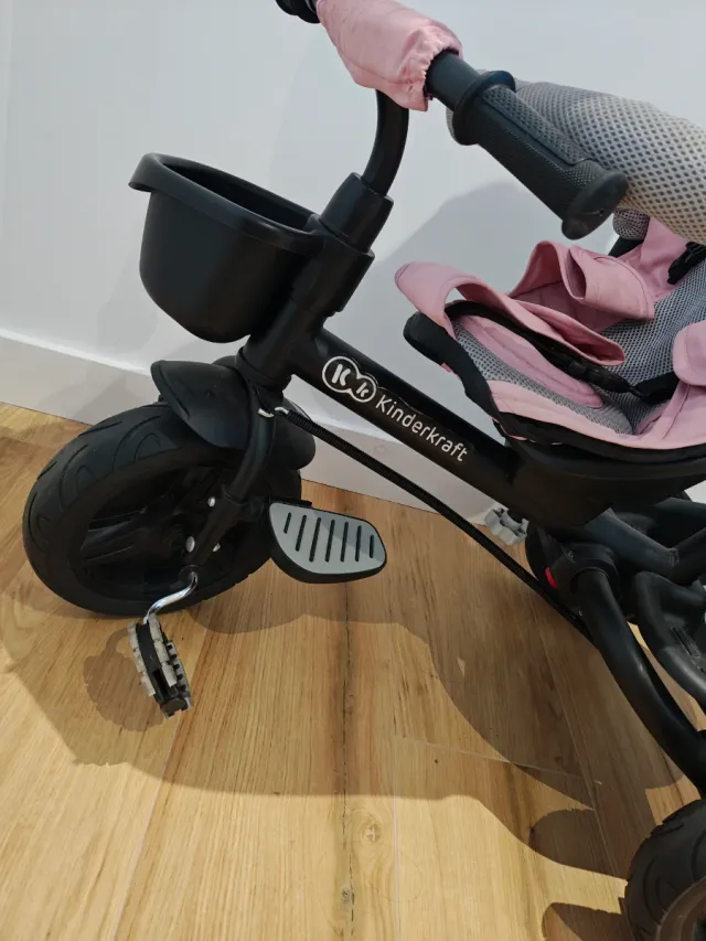 Triciclo Kinderkraft Rosa Evolutivo