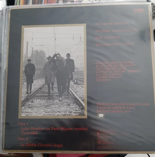 La Unión - Lobo Hombre en París Maxi Single 45