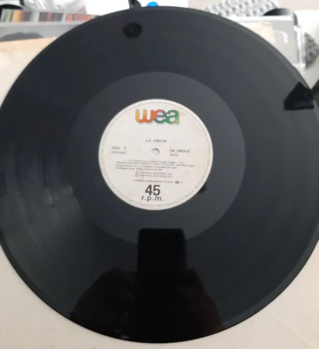 La Unión - Lobo Hombre en París Maxi Single 45