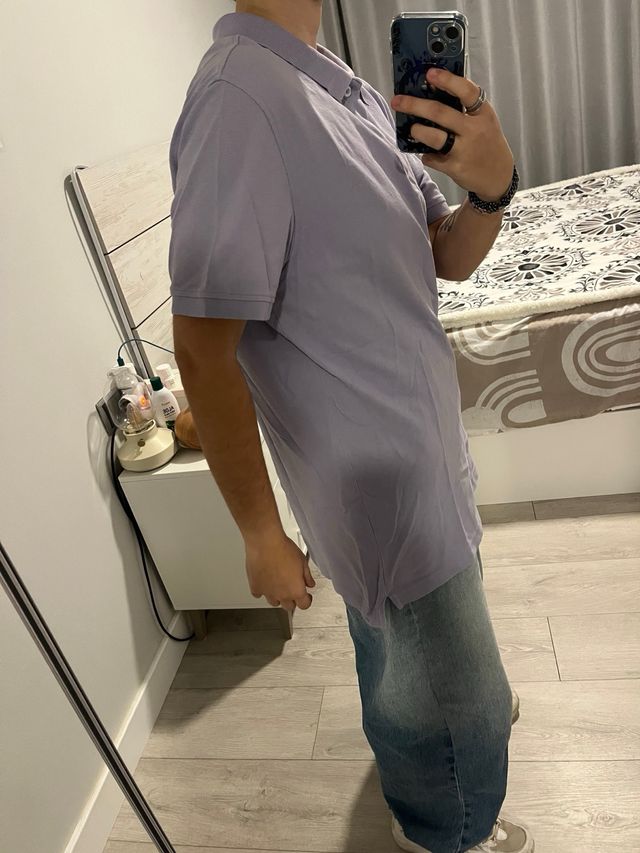 Polo Banana Republic Morado Talla M