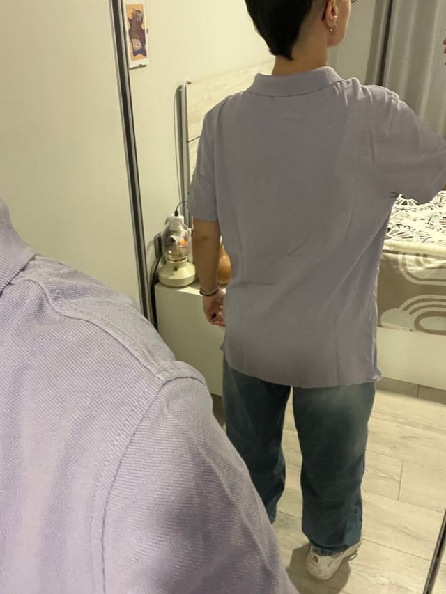 Polo Banana Republic Morado Talla M