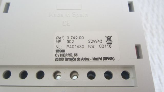 Telefonillo Tegui Stadar Blanco