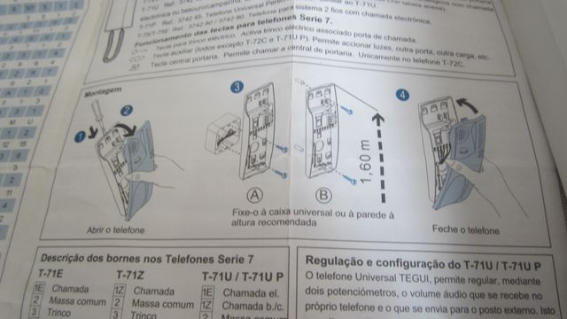 Telefonillo Tegui Stadar Blanco