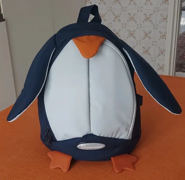 Zaino pinguino Sammies con becco sonoro