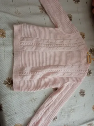 Jersey rosa trenzado