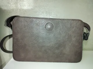 Bolso bandolera geométrico