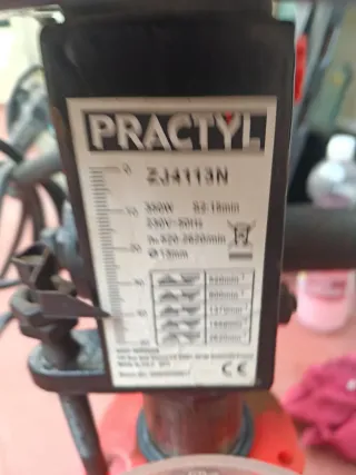 Taladro Columna Practyl ZJ4113N 350W