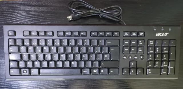 Teclado Acer USB Negro