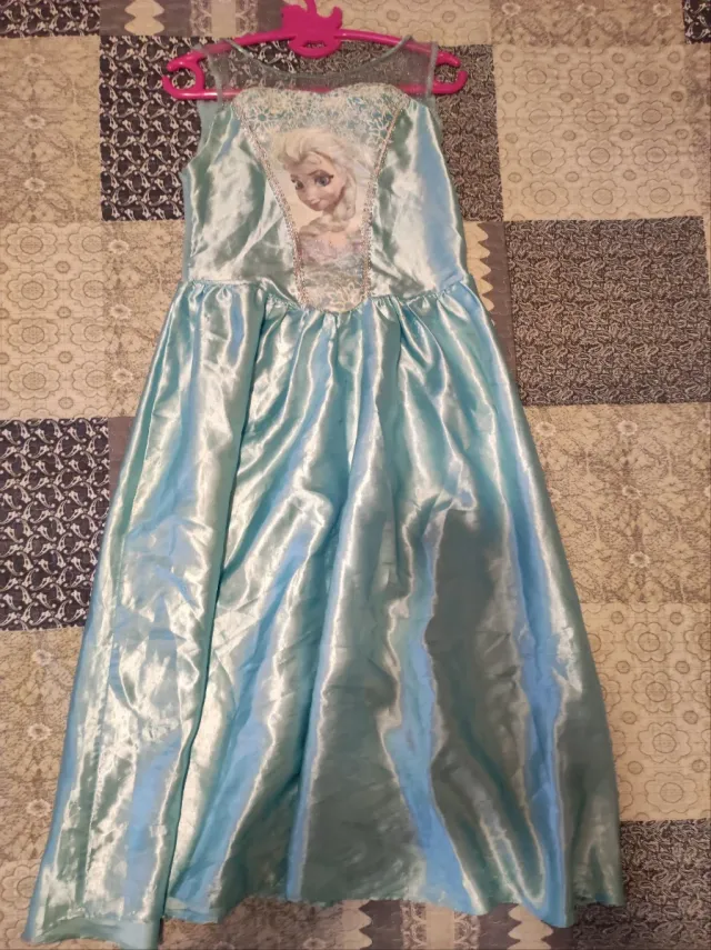Disfraz Elsa Frozen 5-6 años.