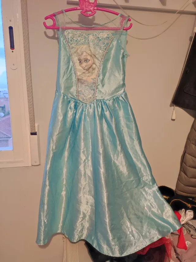 Disfraz Elsa Frozen 5-6 años.