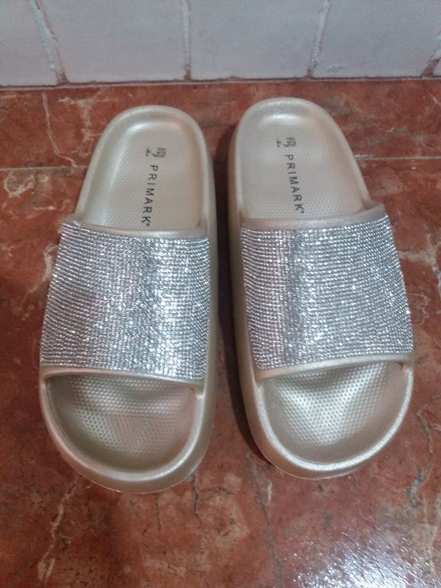 Sandalias Brillantes Primark Talla 38