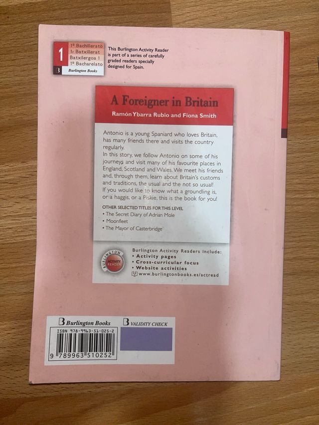 FOREIGNER IN BRITA.BCH1 ACTIVITY