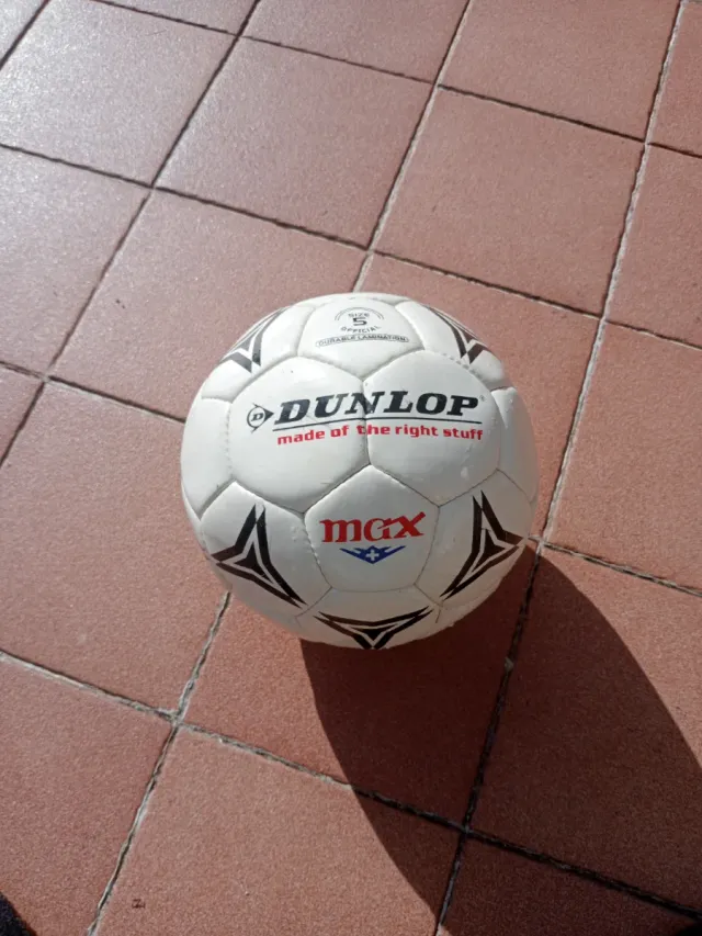 Futbolerako baloia - Balón de fútbol Dunlop Talla
