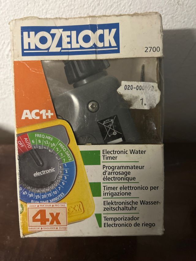 HOZELOCK AC1+ Temporizador Riego Electrónico