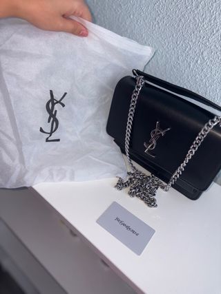 Bolso Yves Saint Laurent Negro