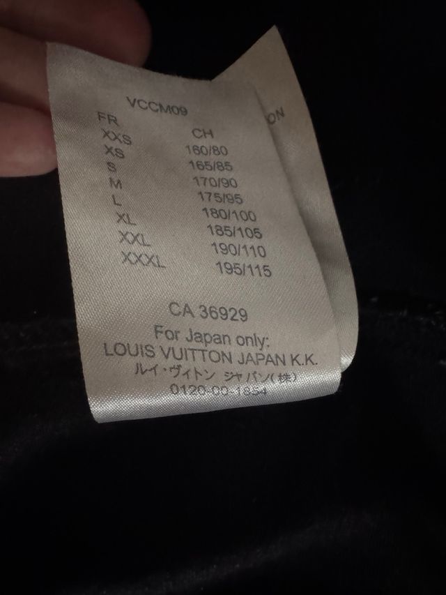 Conjunto Louis Vuitton Negro