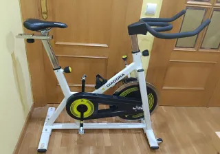 Bicicleta Spinning Diadora Blanca