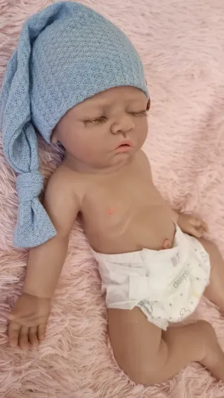 Bebé Reborn Silicona Blanda