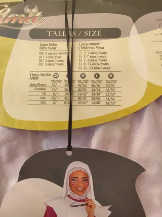 Disfraz mujer Limit talla M nuevo