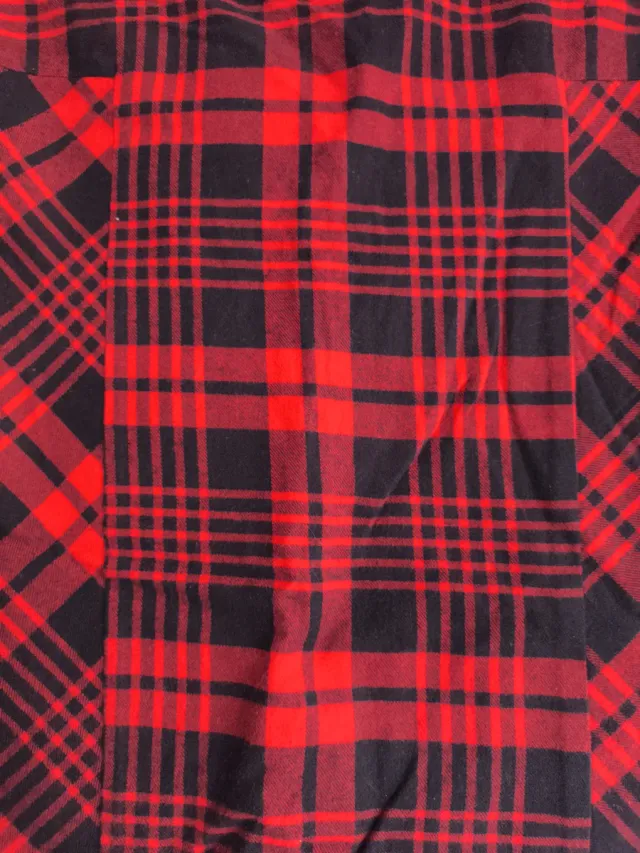 Falda de invierno a cuadros