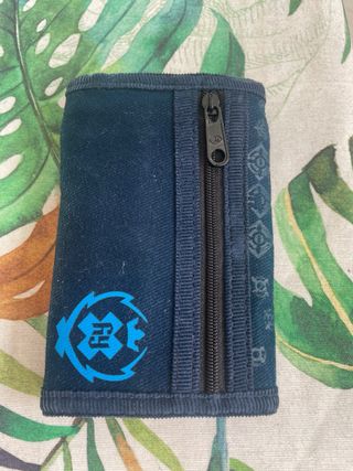 Cartera Quiksilver Azul y Negra