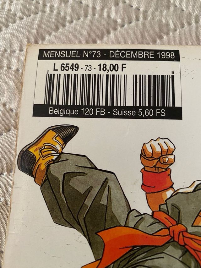 Comic Dragon Ball.
Nº 73 La finale des juniors.