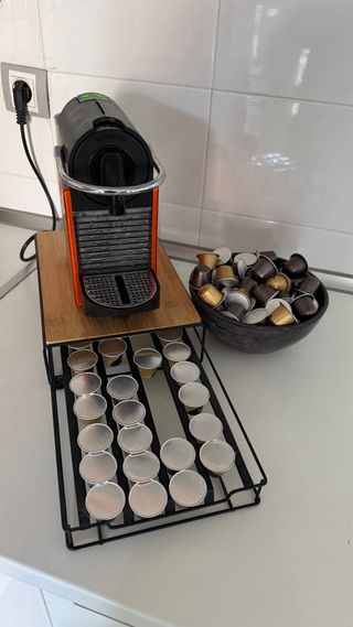 Cafetera Nespresso Pixie Naranja