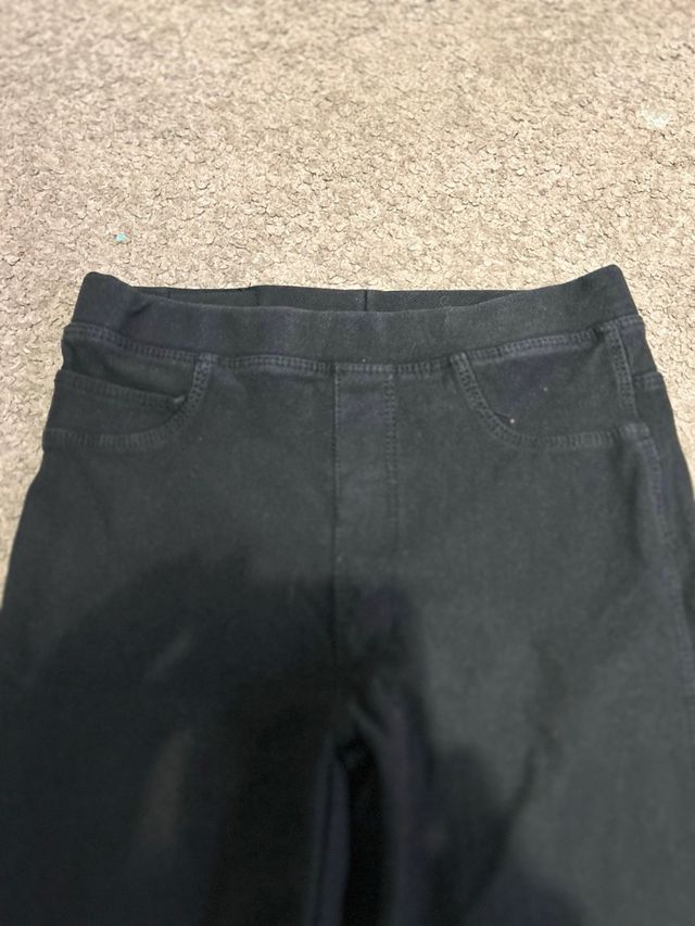 2 Leggings Zara T7 Negro