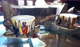 Set 2 Tazze Caffè/Thè/Cappuccino