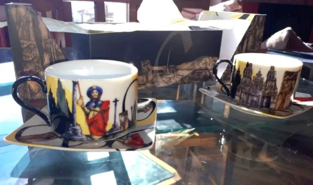 Set 2 Tazze Caffè/Thè/Cappuccino