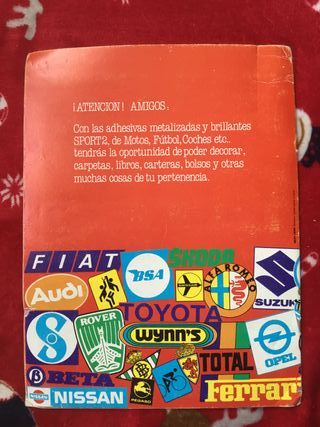 Álbum de cromos Adhesivas Sport