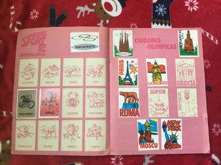 Álbum de cromos Adhesivas Sport