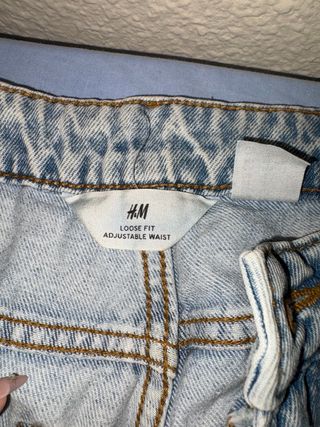 Pantalones vaqueros anchos azules