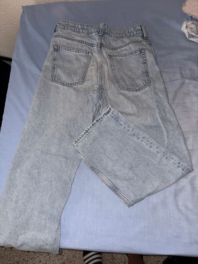 Pantalones vaqueros anchos azules