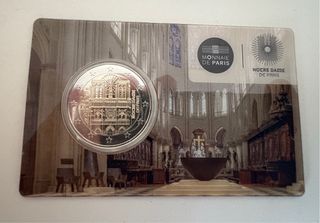 Moneda 2 euros Francia 2025 Notre Dame