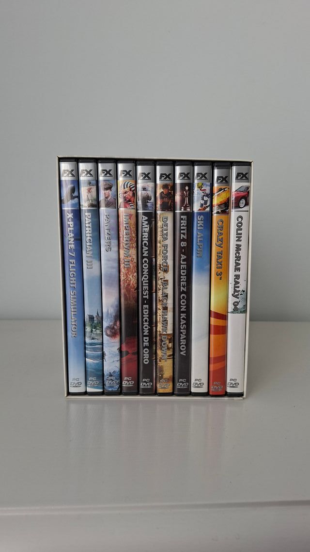 Colección Juegos PC FX Vintage