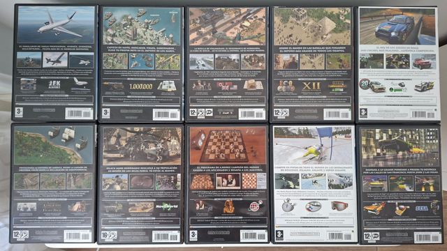 Colección Juegos PC FX Vintage