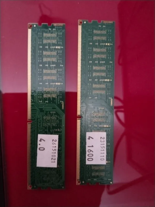 2x Crucial 4GB DDR3 1600MHz Módulos RAM
