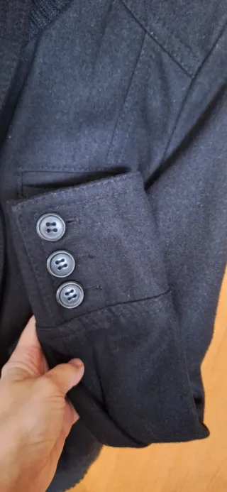 Chaqueta bomber negra mujer