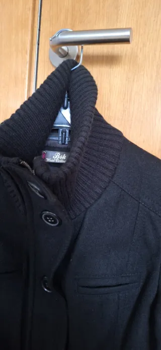 Chaqueta bomber negra mujer