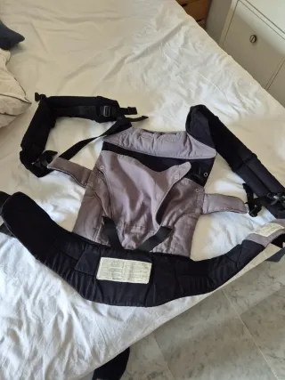 Mochila Portabebés Manduca Negra